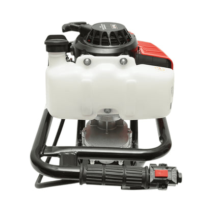 2-ütemű benzinmotoros földfúró 2,8 LE, 52 cm3, 3 fúróval 100 mm, 150 mm, 200 mm THOR
