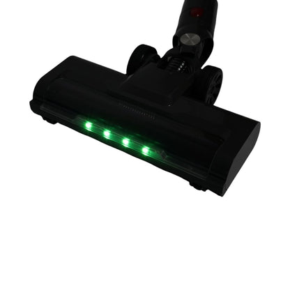 Függőleges vezeték nélküli porszívó 300W, szívóerő 35 kPa, akkumulátor 2000mAh, porgyűjtő 800ml, 3 szívási mód, LED érintőképernyő, brushless motor, LED megvilágított kefe