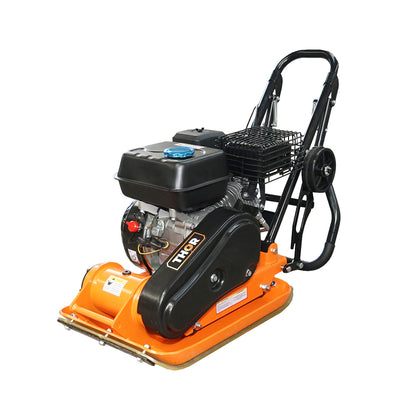 C60-A lemeztömörítő 510x370mm-es munkafelülettel, standard euro 5 motorral, 78CC/6.5CP, 5900 fordulat/perc 58Kg Thor
