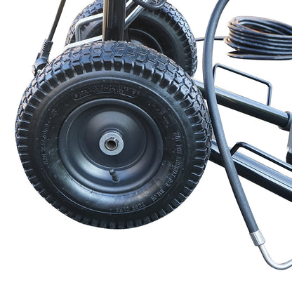 Professzionális airless festékszóró szivattyú dugattyúval és kefe nélküli motorral 1,3 kW, 220 V, áramlási sebesség 2,4 L/min, fúvóka 517, maximális nyomás 227 bar M24H
