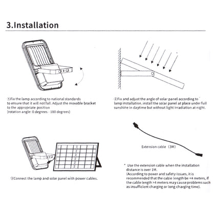 LED reflektor 100W 12W polikristályos napelemmel, LiFePO4 akkumulátor 3.2V/12Ah, 6000K, 700lm IP66 távirányítóval Breckner Germany
