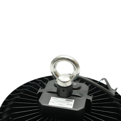 Ipari LED High-Bay lámpa 150W, 220V, 5000K, 22500lm, mikrohullámú mozgásérzékelővel csarnokokhoz, raktárakhoz 265x86mm Breckner Germany