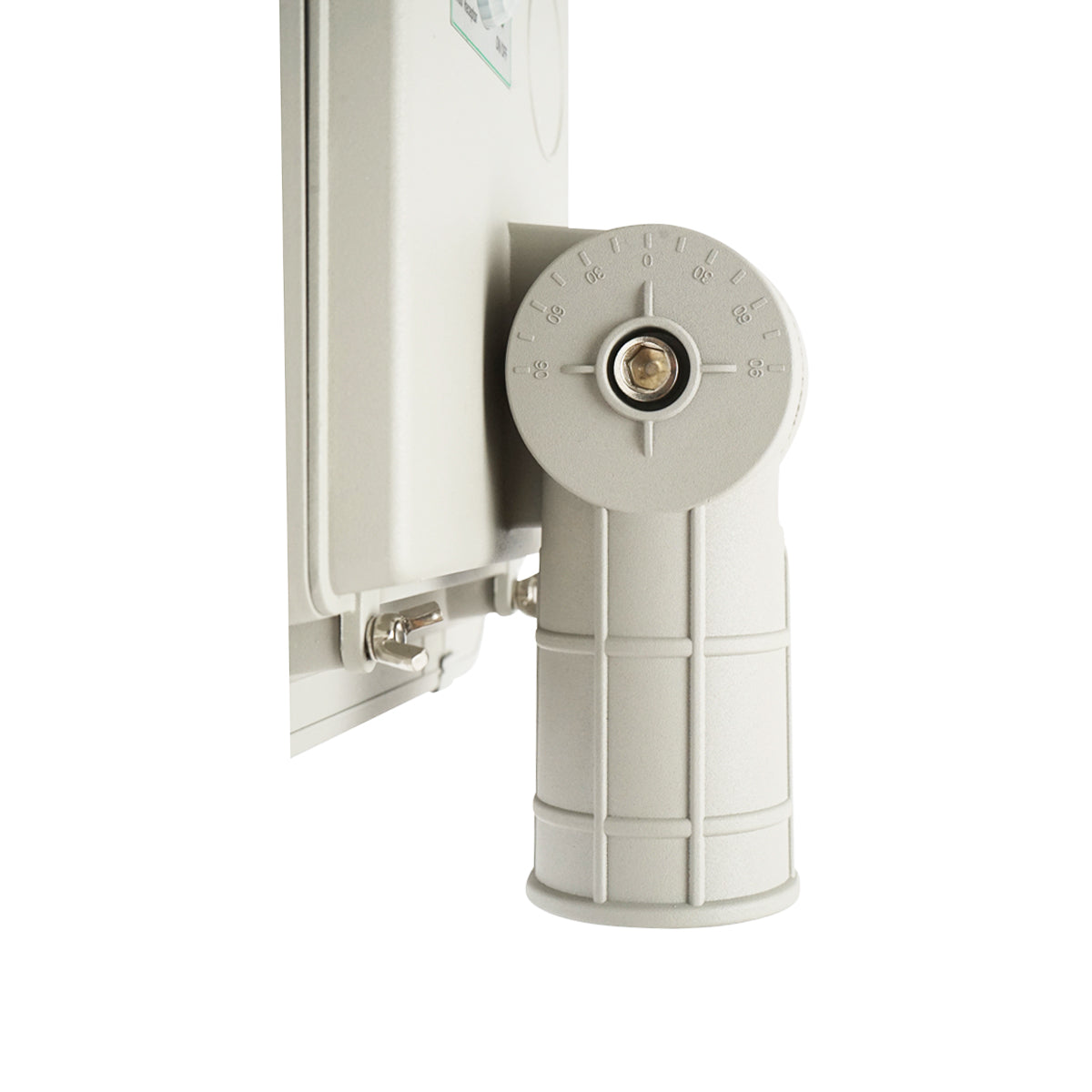 Napelemes LED-es közvilágítási lámpa 180W, 6500K, IP65, napelemmel, mozgásérzékelővel és oszlopra szerelhető Breckner Germany