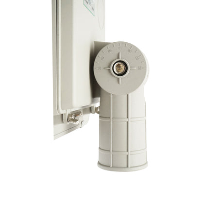 Napelemes LED-es közvilágítási lámpa 180W, 6500K, IP65, napelemmel, mozgásérzékelővel és oszlopra szerelhető Breckner Germany