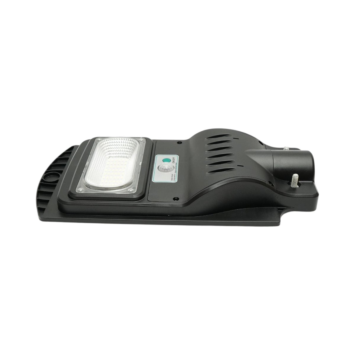 Napelemes LED közvilágítási lámpa 50W 8W-os napelem panellel, 4000mAh akkumulátor, mozgásérzékelő, távirányító, oszlopra szerelhető IP65 Breckner Germany